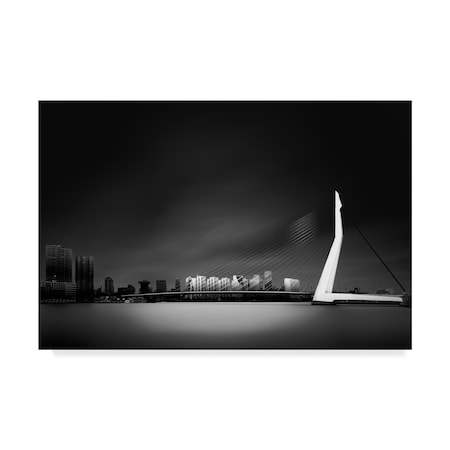 Denis 'Erasmus Bridge Rotterdam' Canvas Art,12x19